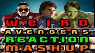 YOUTUBE REACTION MASHUP | AVENGERS INFINITY WAR | WEIRD TRAILER