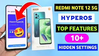 Redmi Note 12 5G HyperOS Update Changelog & Features 🤩 | Redmi Note 12 5G Xiaomi HyperOS Update ||