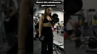 watch this wholesome gym moment #shorts