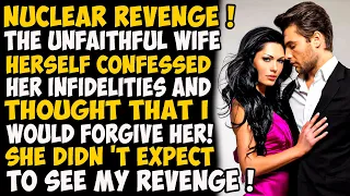 Nuclear Revenge ! The unfaithful wife herself confessed her infidelities and thought that I would