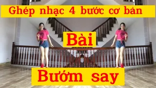 BƯỚM SAY 32 bước cơ bản ! Dành cho đồng diễn