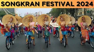 Songkran Festival 2024 In Bangkok 🇹🇭 Thailand #bangkok #songkran