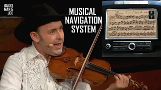 When you forget music but have a MUSICAL NAVIGATION SYSTEM!