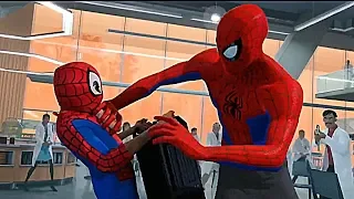 “Spider-Man Escapes Alchemax Lab & Gwen Stacy Arrival” - [Spider-Man Into The Spiderverse] (HD)