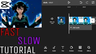 how to make smooth fast slow - capcut tutorial