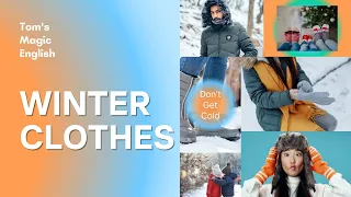 Winter Clothes ESL Vocabulary with Quiz and Flashcards!