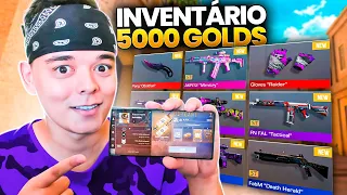 CRIEI UMA NOVA CONTA DO 0 E MONTEI UM INVENTÁRIO DE 5000 GOLDS - STANDOFF 2