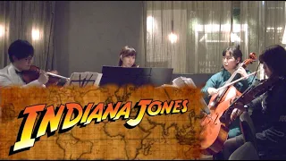 映画「インディジョーンズ レイダースマーチ」Raider's March from Indiana Jones　金曜ロードショー　String Quartet　国立音楽大学