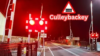 Northern Ireland Level Crossings in Culleybackey, County Antrim (Compilation)