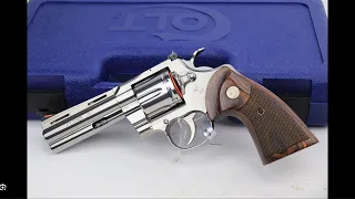 Colt Python 4.25 in ; First Shots