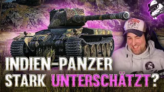 Indien-Panzer stark unterschätzt? [World of Tanks - Gameplay - Deutsch - Top of the Tree]