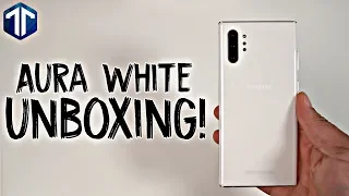 Samsung Galaxy Note 10 Plus (Aura White) Unboxing!