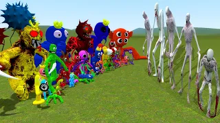 ALL TEAM SCP 096 THE SHY GUY VS NEW ROBLOX RAINBOW FRIENDS VS  in Garry's Mod