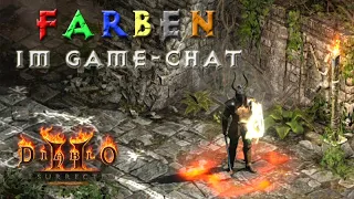 Farben im Spiel-Chat bei Diablo 2 Resurrected!