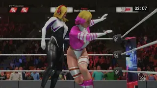 (Rematch) HOT GWENPOOL  VS SPIDER GWEN ( iron man match)