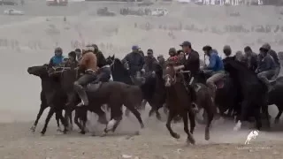 Buzkashi - Traditional Central Asian Sport on Horseback