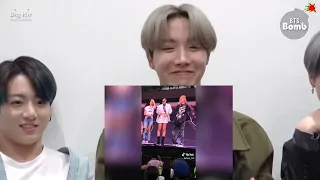 BTS REACTION BLACKPINK TIKTOK