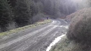 Different views WRC Wales Hafryn hairpin, awesome