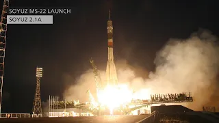 Live: Soyuz MS-22 - Launch