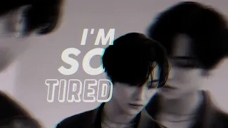 seonghwa : i'm so tired