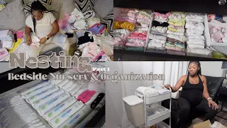 NEST WITH ME | NEWBORN BEDSIDE NURSERY & ORGANIZATION+ BEDSIDE CART + POSTPARTUM CARE + HOSPITAL BAG