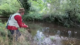 Spinning for trout in October