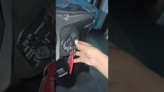 HOW TO OPEN ACTIVA 6G SEAT