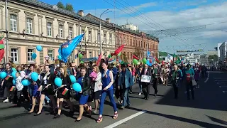 День победы 2018. Парад 9 мая. Беларусь, Витебск