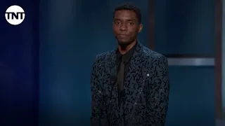 Chadwick Boseman Tribute to Denzel Washington | AFI 2019 | TNT