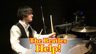 The Beatles - Help! (Drums cover from multi angle)