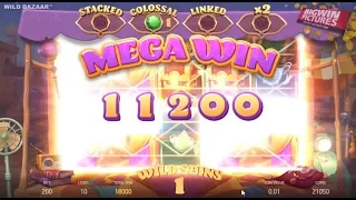 Wild Bazaar Slot - Wild Spins (Marteau Video)