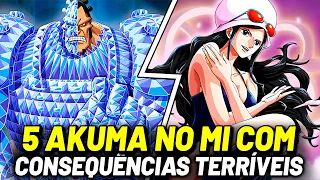 5 AKUMA NO MI COM CONSEQUÊNCIAS TERRÍVEIS EM ONE PIECE!