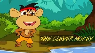 Jataka Tales - Moral Stories - The Clever Monkey