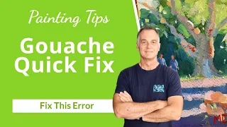 Gouache Painting Mistakes: How to Fix Over-Detailing