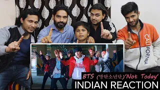 indian reaction to bts not today | korean songs