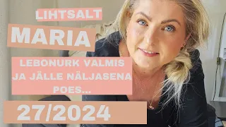 #27 Lebonurga progress + näitan, millega abikaasa mind haiguse ajal poputab