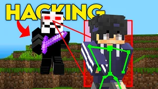 I Sneaked Into a HACKERS ONLY Server in Minecraft...