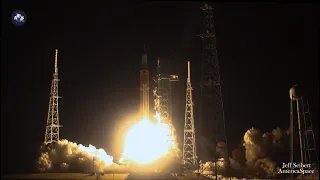 UP CLOSE! First SLS Moon Rocket Launches Artemis-1 (remote cameras)
