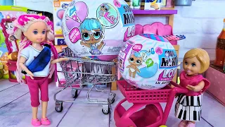 LOL DOLLS WERE BOUGHT, BUT THEY FORGOT ABOUT SCHOOL🤣🤣 Katya and Max are a cheerful family! Funny