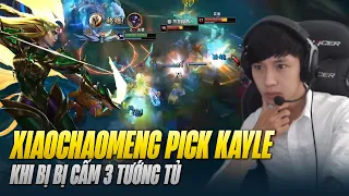 BỊ CẤM 3 TƯỚNG TỦ, XIAOCHAOMENG PICK KAYLE  GÁNH TEAM VÔ CÙNG ẤN TƯỢNG TRONG KÈO ĐẤU VỚI SINGED