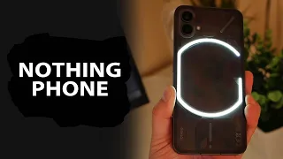 Обзор Nothing Phone: необычно и неоднозначно