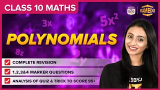 Exam Edge: Polynomials | Concepts and Important Questions | Class 10 Chapter 2 CBSE Boards 2024