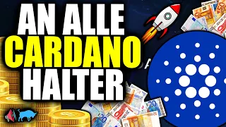 Der Besitz von nur 1000 CARDANO wird bis 2030 DEIN LEBEN VERÄNDERN - JETZT KAUFEN ?! 😱🥇