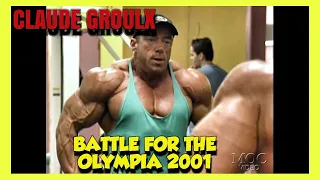 CLAUDE GROULX - BACK WORKOUT - BATTLE FOR THE OLYMPIA 2001 DVD