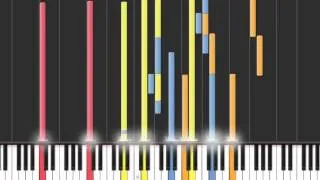 The Lonely Man Theme Piano Tutorial- Synthesia (from The Incredible Hulk T.V. Show)