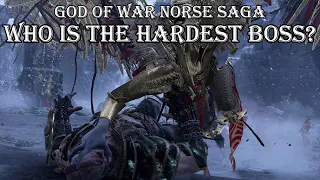 Top 5 Hardest Bosses in the God of War Norse Games - MattTGM