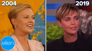 Charlize Theron's First & Last Appearances on The Ellen Show