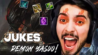 JUKES RETORNA com seu YASUO TOP!! - Partida Completa