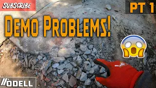 How to use a Laser Level like a Pro! FULL BACKYARD REMODEL ! PART 1