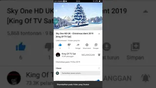 Sky One HD Advert Christmas 2019